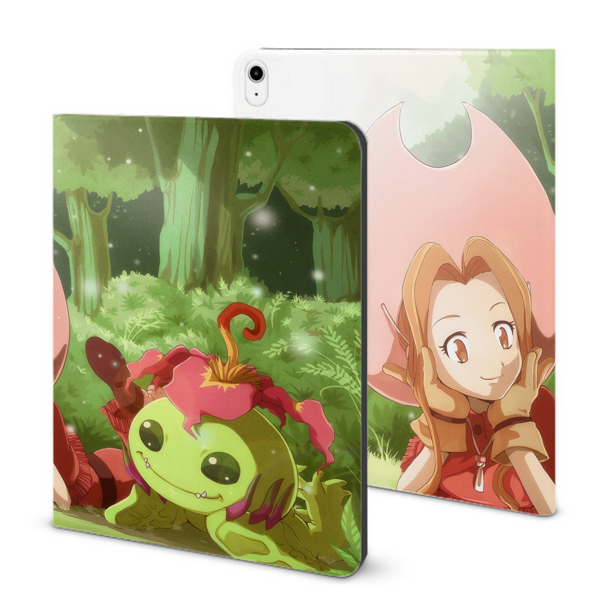 （画像用） Digimon デジタルモンスター/デジモン IPadケース ペンホルダー付き ブックスタイルデザイン